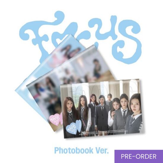 {PRE-ORDER} Hearts2Hearts - 1st Mini Album [FOCUS] (Photobook Ver.)